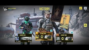 MVP Rank 1st🥇in search & Destroy Summit | Call of duty |