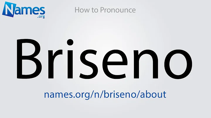 How to Pronounce Briseno