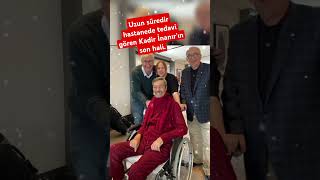 Uzun süredir hastanede tedavi gören Kadir İnanır&#39;ın son hali. #sondakika #haber #keşfet