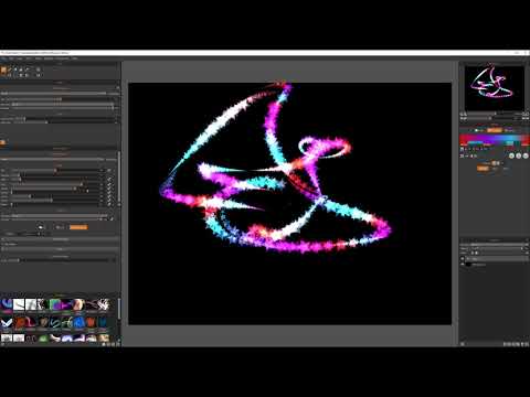 Flame Painter 4 Brush Creation #2: Flame & Ribbon Particle Systems