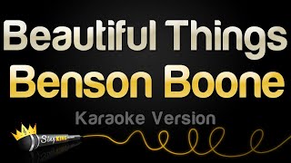 Benson Boone - Beautiful Things (Karaoke Version) Resimi