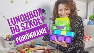 Lunchbox do szkoły - jaki wybrać, porównanie pudełek śniadaniowych