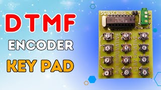 Make  DTMF Dialer circuit on Double Layer DIY PCB | DTMF Dialer Keypad | Circuit Craze Profile