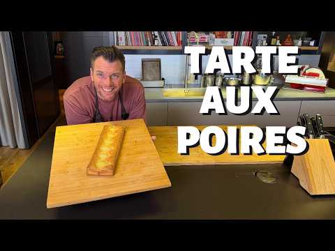 RECETTE DE NORBERT : MA TARTE AUX POIRES TRADITIONNELLE