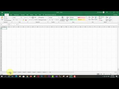 KKT | Cách xóa nhanh nhiều sheet trong Excel | Thủ thuật máy tính 2021