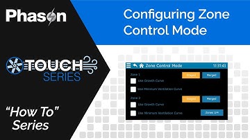 How to Set Zone Control Mode on Phason Touch Series | Plus-Touch & Supra-Touch Ventilation Setup