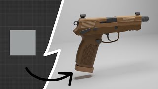 Modeling weapons for 100 days (Day 42)