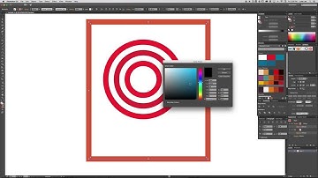 concentric circles and gaps in illustrator