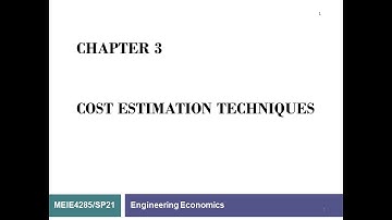 010 - Engineering Economy Chapter 3 Part 1