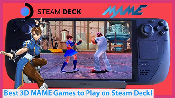 MAME on Steam Deck! BEST 3D Arcade Games to Emulate on MAME via EmuDeck 2 on Valve