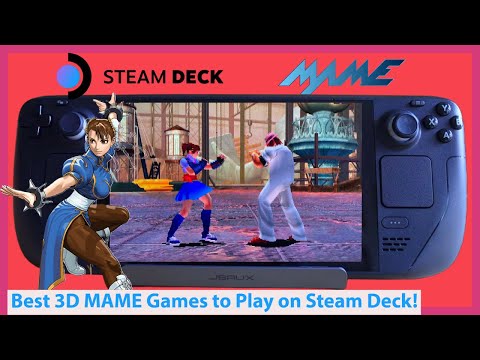 MAME on Steam Deck! BEST 3D Arcade Games to Emulate on MAME via EmuDeck 2 on Valve's Gaming Handheld