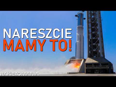 MAMY TO! Pierwszy Test Starshipa V3 SpaceX!