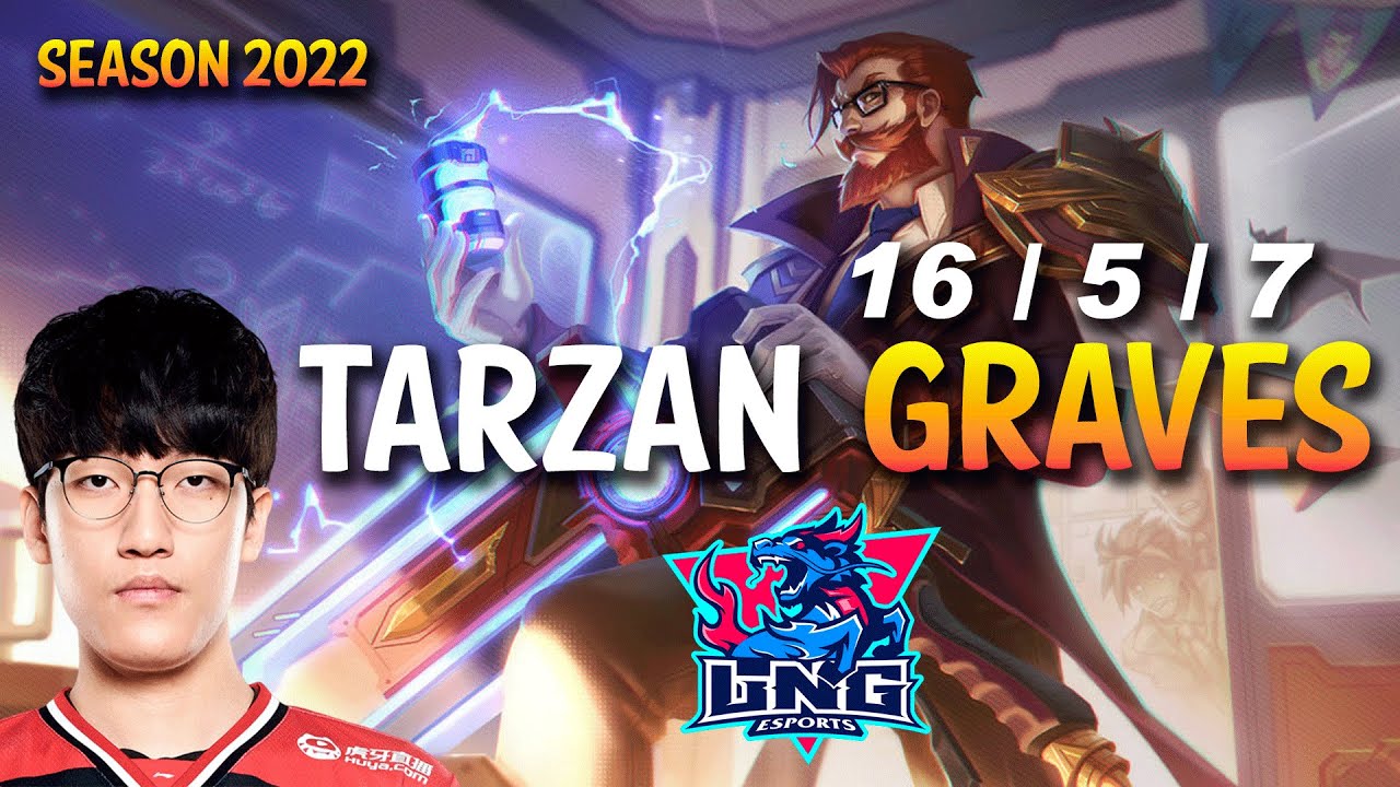 LNG Tarzan GRAVES vs KINDRED Jungle - KR Ranked
