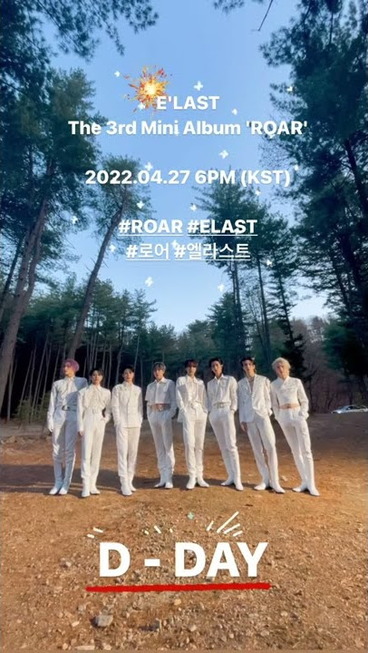 E'LAST The 3rd Mini Album 'ROAR' 2022.04.27 6PM (KST) #ROAR #ELAST #로어 #엘라스트