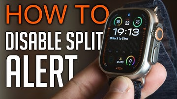 How to Disable Split Alert on Apple Watch