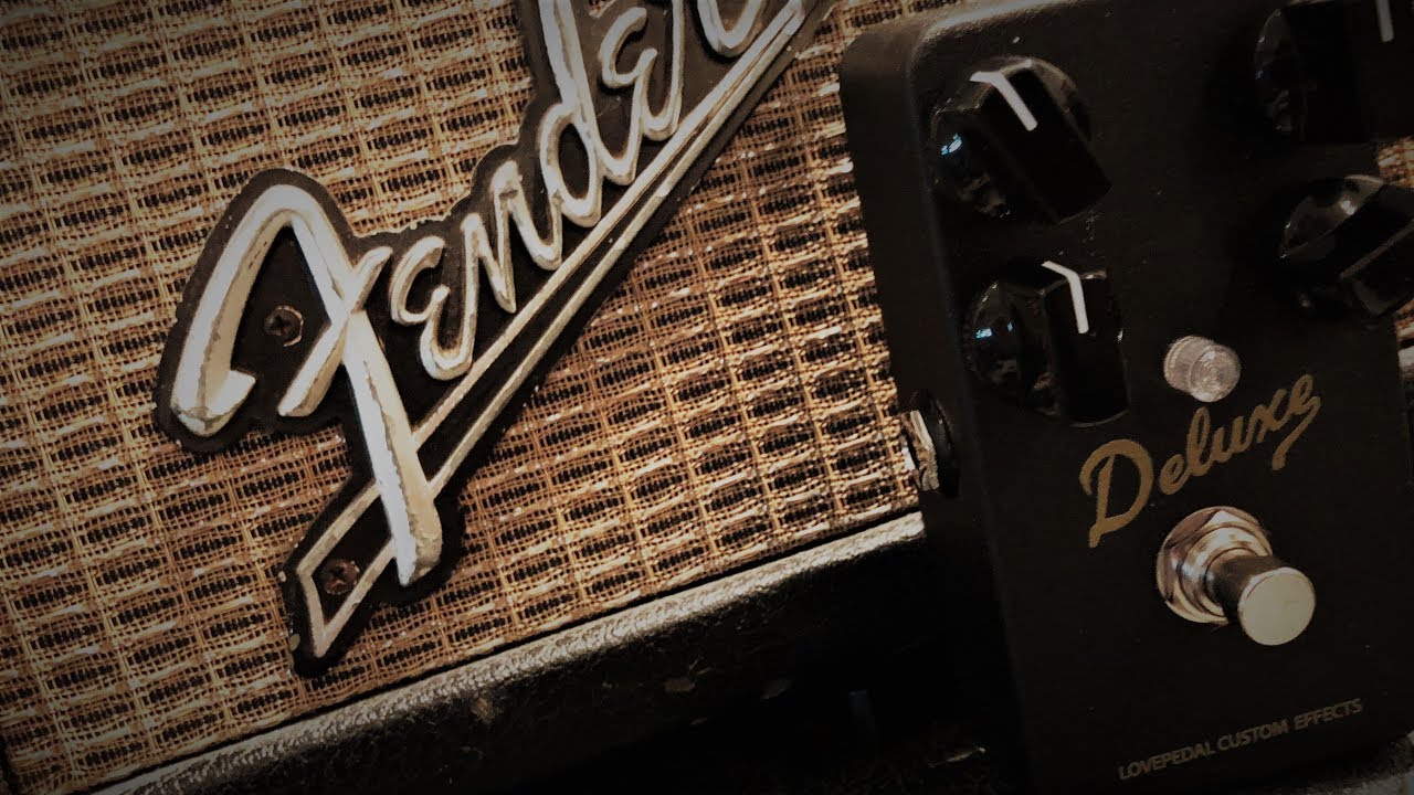 Lovepedal Blackface Deluxe 4 knob Heritage H535 - YouTube