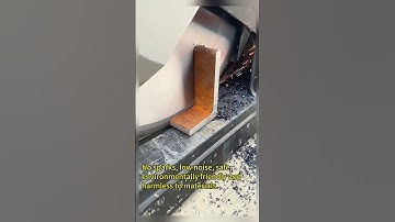 With one cut, it was neat and clean. The cold cutting technique was so powerful! #industrial