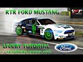 How to make an RTR Mustang livery | Car Parking Multiplayer