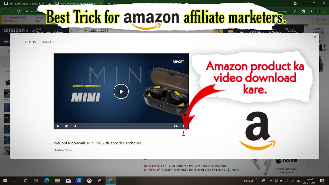 Amazon product ka video download kare/#amazon - YouTube