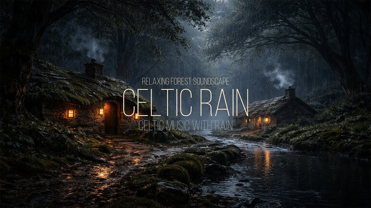 Celtic Rain - Peaceful Music for Relaxation, Study, Focus, and Enjoyment