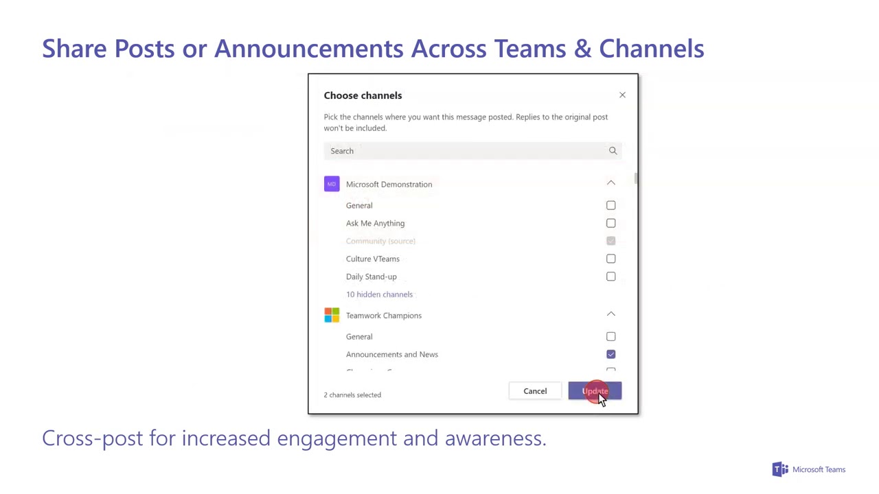 Collaborate inside and outside your organization with chat and channels in Microsoft Teams
