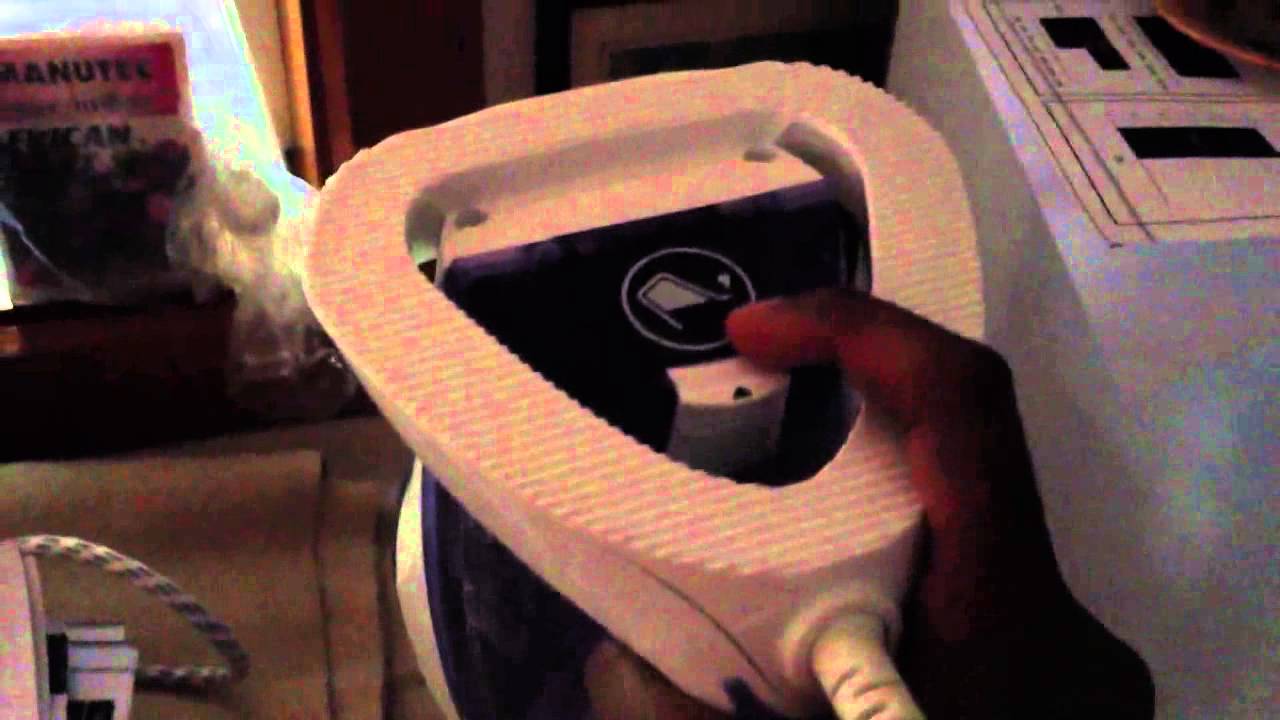 Filling up the tefal iron YouTube