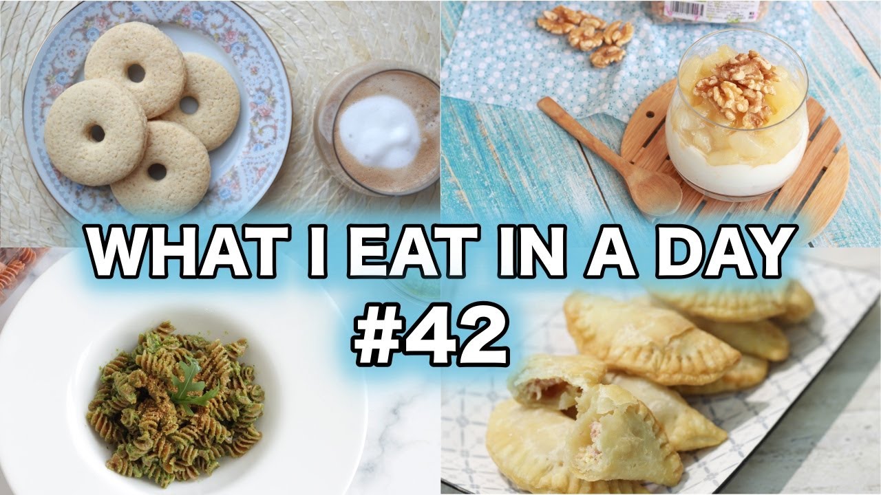 WHAT I EAT IN A DAY #42 Biscotti alla panna,pesto di rucola vegan,panzerotti alla romana...