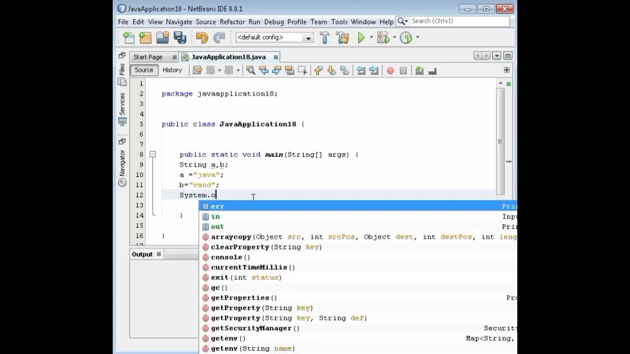 how to write a text or name in #java ? #netbeans - YouTube