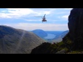 Great Gable Helicopter Winch of Fallen Climber