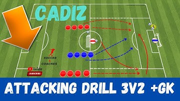 Soccer Speed Training 3v2+GK Cadiz
