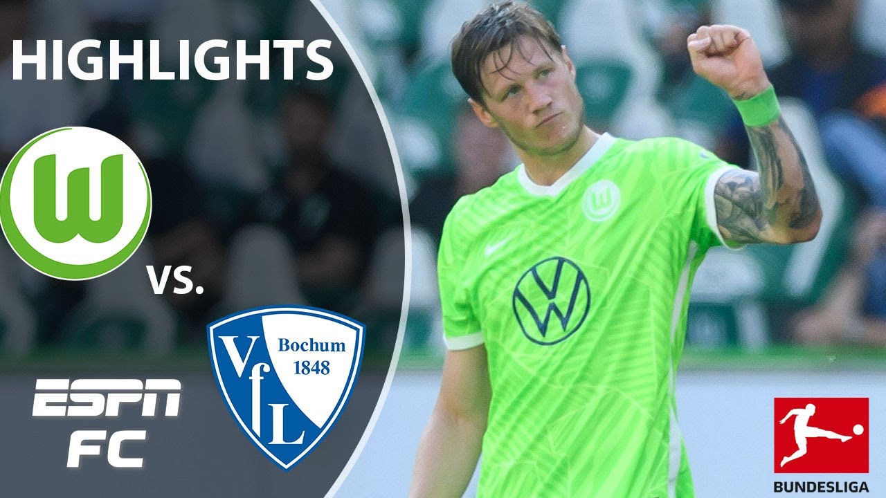 Wout Weghorst's winner lifts Wolfsburg in opener vs. Bochum | Bundesliga Highlights | ESPN FC