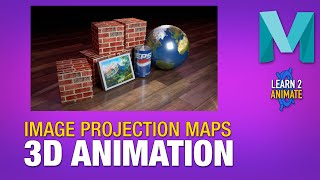 Applying Projection Maps to 3D Models in Autodesk Maya 2022. Beginner Tutorial