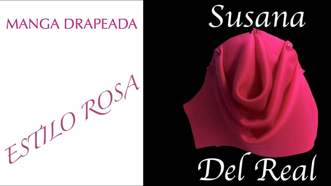 manga drapeada