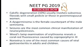 NEET PG One Liners - NEET PG 2019 screenshot 2