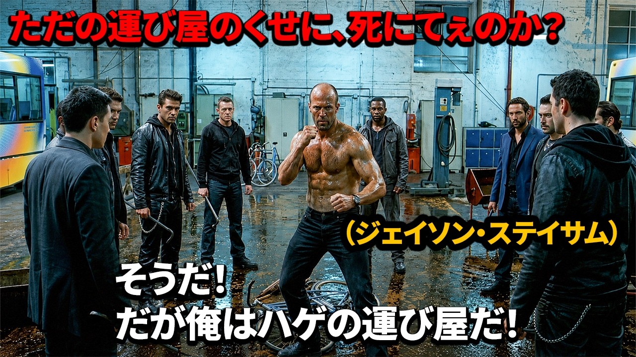 ただの運び屋だと思って囲んだ男たち…次の瞬間、全員が後悔することになる。【映画紹介】