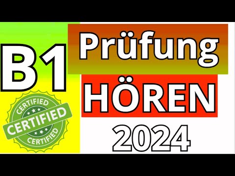 G.A.S.T - B1 Prüfung - Hören Übungssatz - G.A.S.T DTZ 2024 TEST