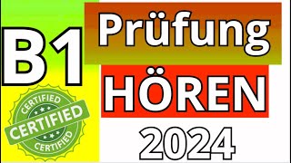 : G.A.S.T - B1 Pr"ufung - H"oren "Ubungssatz - G.A.S.T DTZ 2024 TEST