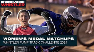 PUMP TRACK CHALLENGE WHISTLER | WOMEN'S PODIUM MATCHUPS
