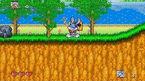 Tiny Toon Sega gameplay in 4K - MD EMU EMULATOR ANDROID