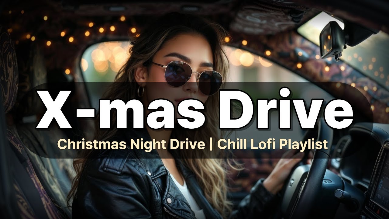X-mas Drive 🚗🎄 | Chill Christmas Lofi Mix for Late Night Car Rides