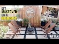 DIY BACKYARD PATIO MAKEOVER ON A BUGET | SMALL SIDE PAVER FROM START TO FINISH | DIY PATIO PAVERS