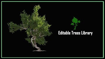 Editable Trees Library - Blender Product