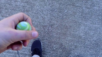Cool bouncy ball trick