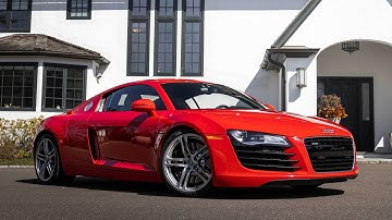 Audi R8 Gated Manual 4.2L V8: Cold Start, Walkaround, Driving
