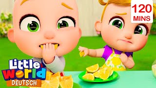 Das schmeckt lecker | Kinderlieder für Kleinkinder | Little World Deutsch