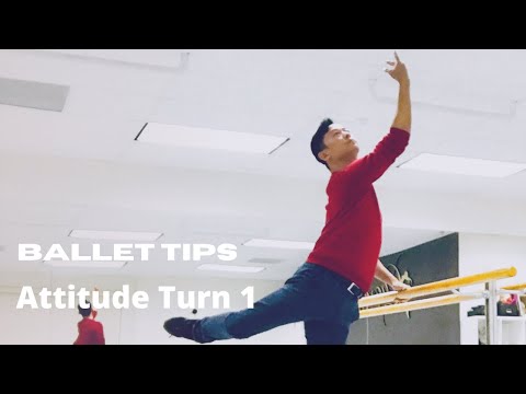 Ballet tips 1 for attitude turn