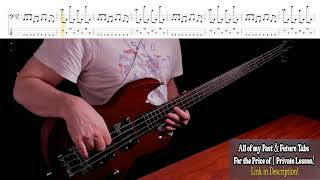 Video thumbnail of "Free-All Right Now-Bass Tab-Bass Cover"