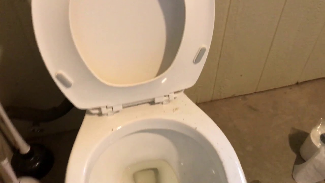 Glacier Bay 1.28 GPF Toilet Flush YouTube