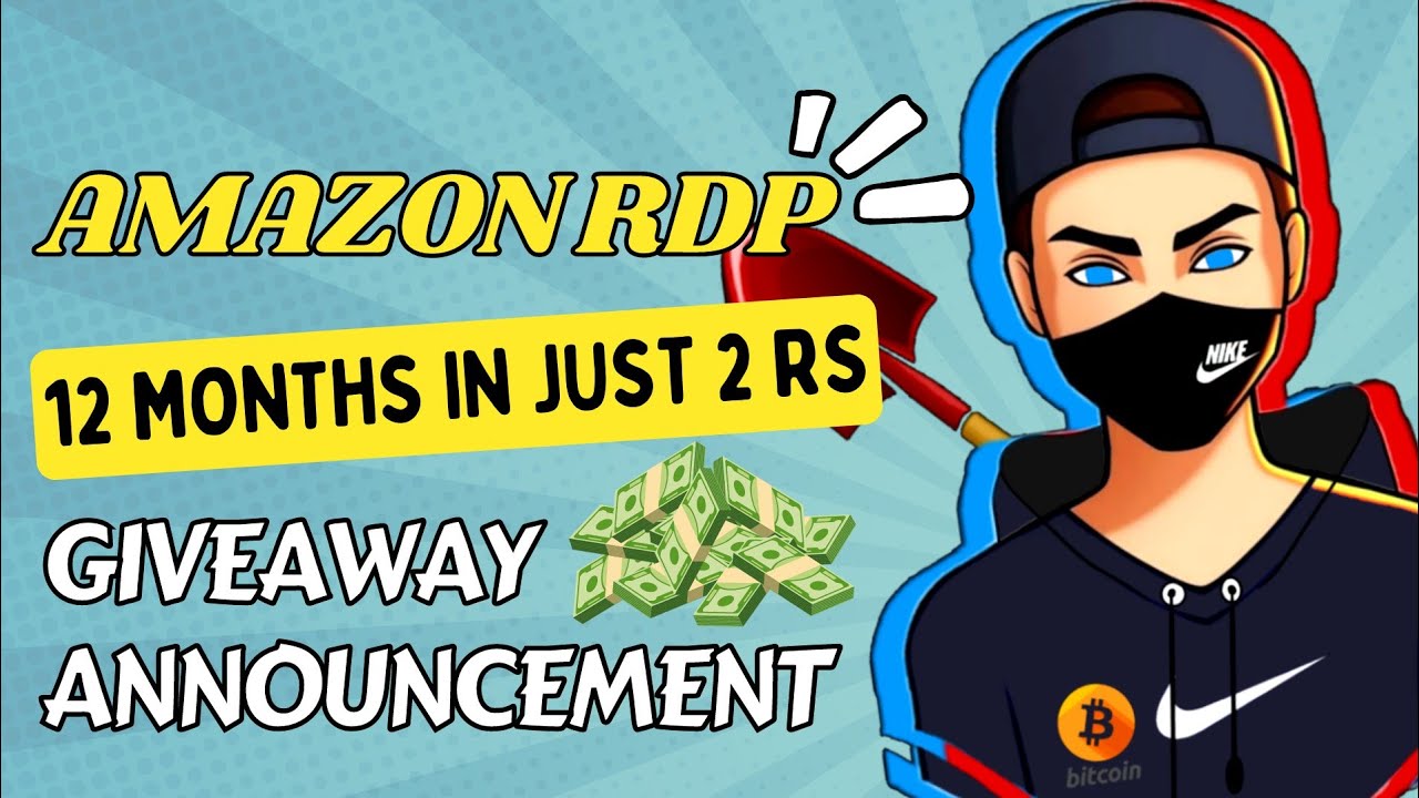 Create Amazon Cloud 1 Years RDP just 2 RS | Giveaway Announcement 💸😁 ...