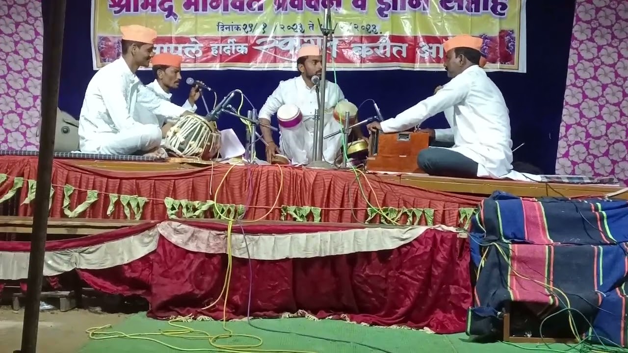 सत्यपाल महाराजांचे शिष्य रोशनपाल महाराज काचनगावकर सप्तखंजिरी कीर्तन 9545004672